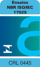 Acreditação Inmetro Ensaios NBR ISO/IEC 17025 CRL 0445