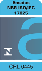 Acreditação Inmetro Ensaios NBR ISO/IEC 17025 CRL 0445